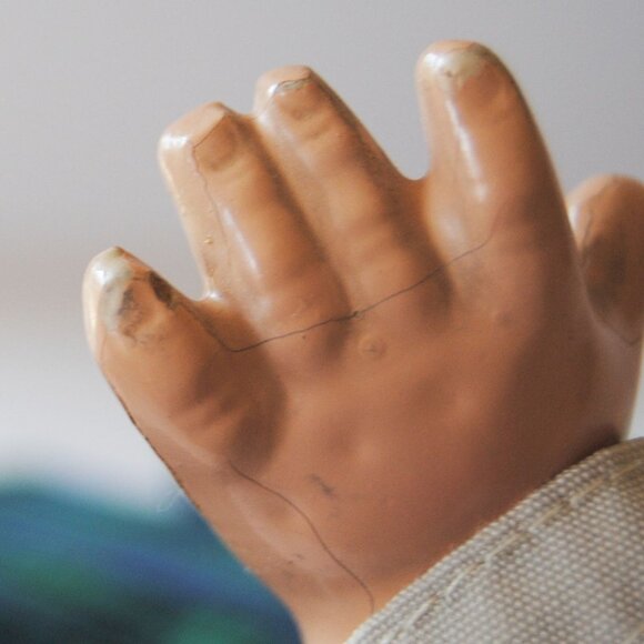 Antique  Shirley Temple Composition Doll  1930’s Vintage 16" w/teeth, dimples - Picture 10 of 10